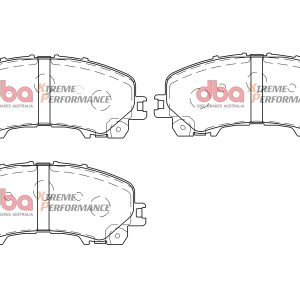 image-308.jpeg DBA Xtreme Performance Front Brake Pad Set 151.9 x 61.5 x 15.8mm for Chevrolet (Thailand) Colorado / Holden (Thailand) Colorado & More