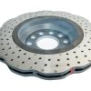 DBA 4000 Series Cross-Drilled & Dimpled Rear Brake Disc 310 x 22mm for Audi A3 8Y / Audi A3 quattro 8P & More