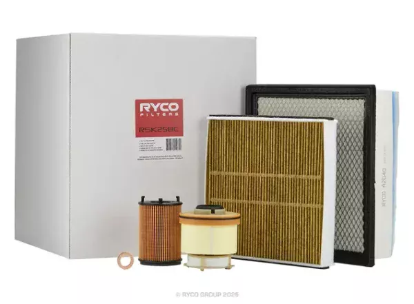 Ryco Filter Service Kit with Cabin Filter for Isuzu D-MAX TFR (engine RZ4E-TC) from 10/2021 on, D-MAX TRS (engine RZ4E-TC) from 10/2022 on