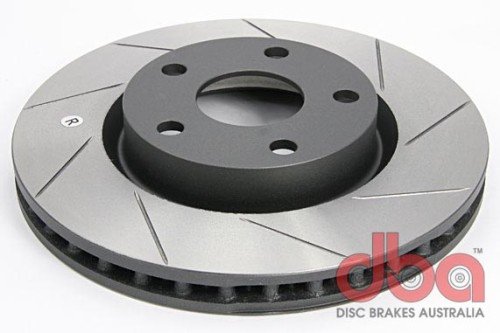 DBA Street Series Slotted Right Front Brake Disc 256mm for Isuzu D-MAX / Isuzu Rodeo