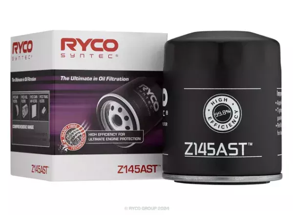 Ryco High Efficiency Oil Filter for Nissan Patrol, Ford Maverick, Infiniti Q45 & More